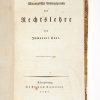 <span class="artist-name-product">KANT  Immanuel</span> Die Methaphysik der Sitten. Erster Theil : Metaphysische Anfangsgründe der Rechtslehre.- Zweyter Theil : Metaphysische Anfangsgründe der Tugendlehre. - Image 2