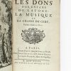 <span class="artist-name-product">SERÉ DES RIEUX </span> Les Dons des enfans de Latone : la musique et la chasse au cerf. Poëmes dédiés au Roy. - Image 4