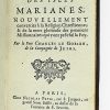 <span class="artist-name-product">LE GOBIEN  Charles</span> Histoire des isles Marianes, nouvellement converties à la religion Chrestienne ; & la mort glorieuse des premiers missionnaires qui y ont prêché la foy.