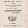 <span class="artist-name-product">GUILLON  Docteur A.</span> Nouveaux contes Arabes, ou Supplément aux Mille et une Nuits, suivies de mélanges de littérature orientale et de lettres.
