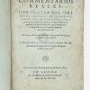 <span class="artist-name-product">GARCILASSO DE LA VEGA </span> Primera parte de los Commentarios reales, que tratan del origen de los Ynvas, reyes que fueron del Peru, de su idolatria, leyes, y govierno en paz y en guerra: de sus vidas y conquistats, y de todo lo que fue aquel imperio y su Republica, antes aue los Espanoles passaran a el.
